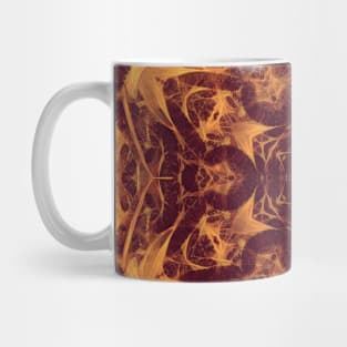 Abstract earth tone mandala Mug